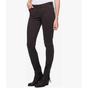 Andrew Marc Twill Dress Pants Women's Size 8 CHARCOAL BLACK Career Office NWT